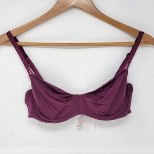 Victoria's Secret 36C Dream Angels Push Up‎ Without Padding Red / Purple Bra